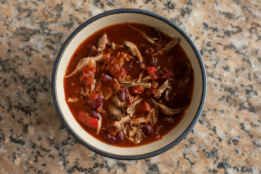 Harissa Pork Chili