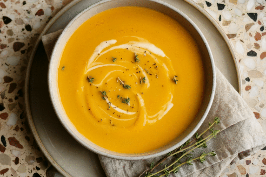Caribbean Sweet Potato Soup