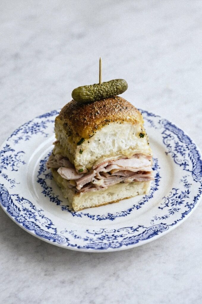 Brown Sugar Ham and Cheese Sliders