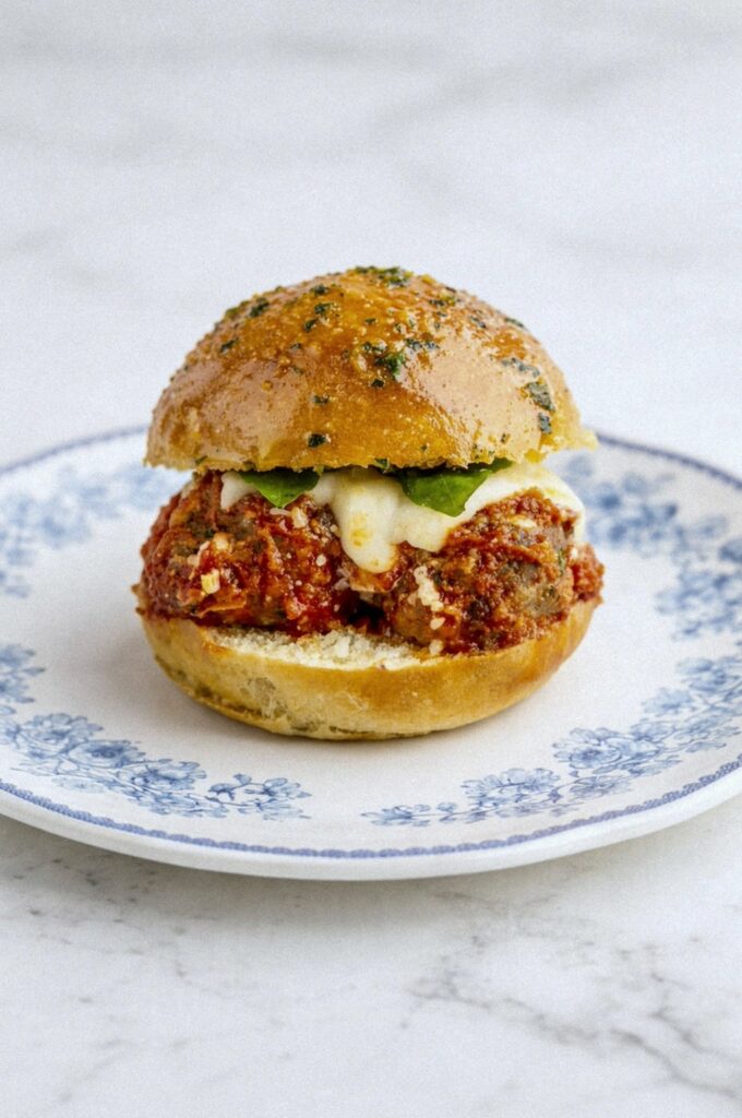 Italian Meatball Sliders